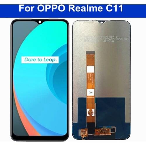6.5" for OPPO Realme C11 RMX2185 LCD Display Touch Panel Screen Sensor Assembly for Oppo Realme C11 LCD Display Replacement