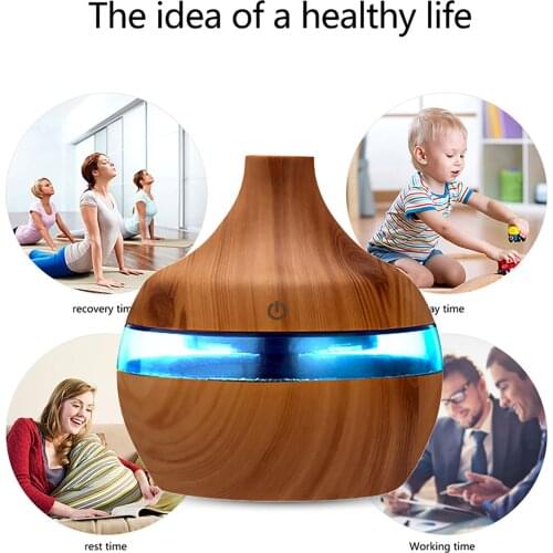 Electric Humidifier Essential Oil Diffuser Led Aroma Aromatherapy Humidifier Diffusore Oli Essenzi Led Aroma Aromatherapy 40