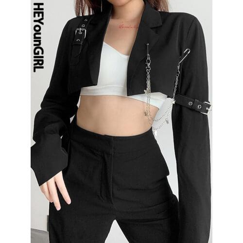 Heyoungirl Women's Short Jackets