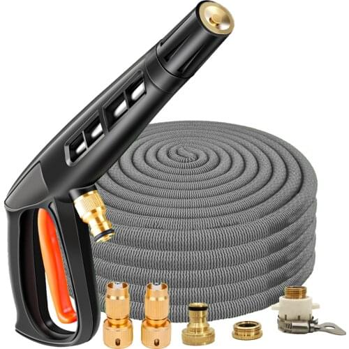 New Type Of Irrigation Hose Car Wash Hose High Pressure Irrigation Hose Expandable Water Hose Garden Garden Hose Water Gun