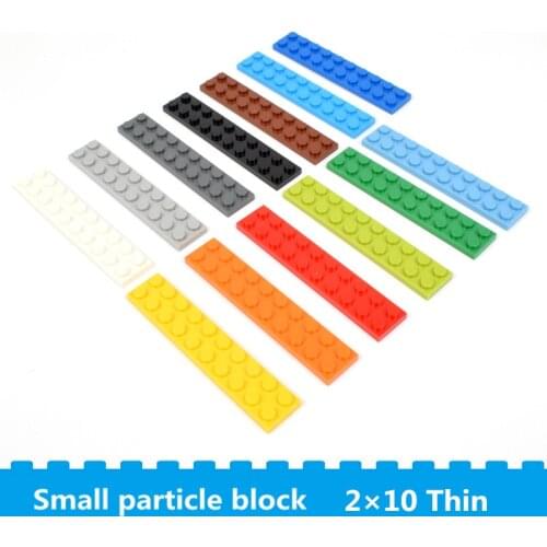 Enlightenment education 2×10 small particles building blocks compatible with other block acessories spare parts toy for children