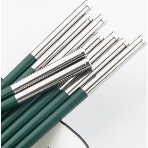 10 Pairs Reusable Fiberglass Chopsticks Modern Design Non-Slip Chopsticks Gift Set Dishwasher Safe