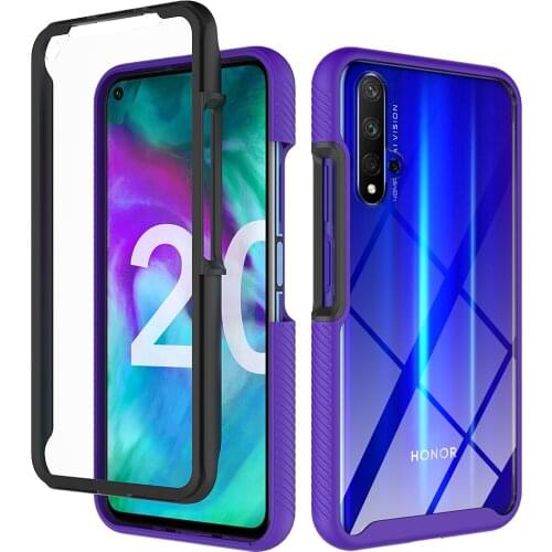 Shockproof Phone Case For Huawei Honor Nova P40 P30 20 9X Y7 Y9 P 5T E Y7P Y6 Smart Z Lite Prime 4G 2019 2020 Armor Bumper Cover