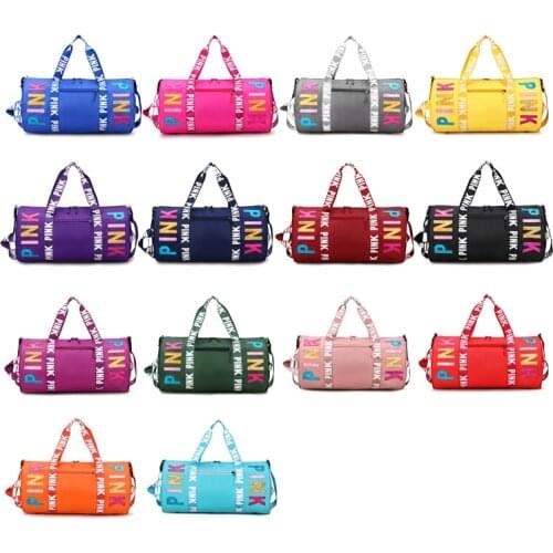 Designer Waterproof Handbags for Women Shoulder Bags for Women Female Fitness Multifunction Travel Bag Sports Cylindrical Shape