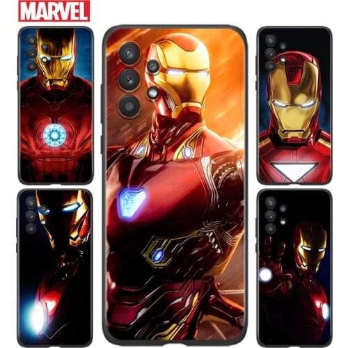 Marvel Super Hero Avengers Iron Man For Samsung A91 A72 A71 A52 A51 A42 A41 A32 A31 A22 A21S A12 A11 A03 A02S A01 4G Phone Case