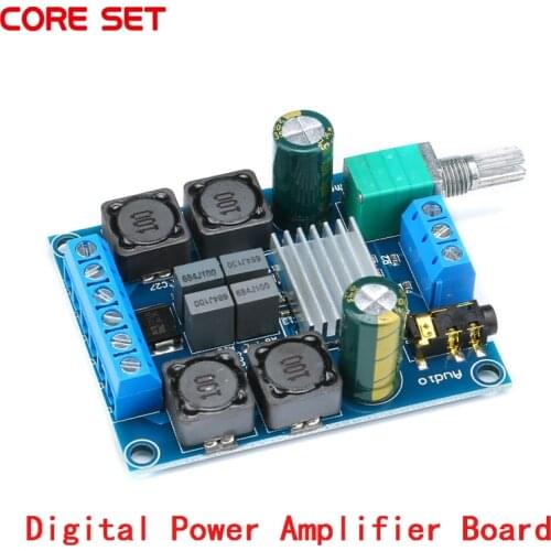 TPA3116D2 2x50W Digital Power Audio Amplifier Board Module 4.5V To 27V Volume Control Dual Channel Stereo
