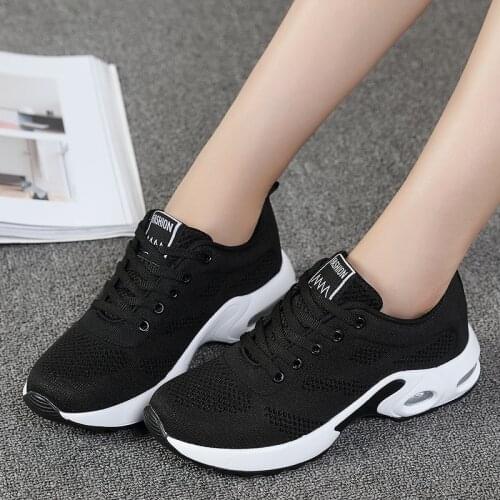2021 spring new outdoor sports casual shoes fashion fly woven shoes breathable shoes
