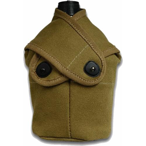 WWII WW2 US Marine Corps USMC Canteen & Cover Military