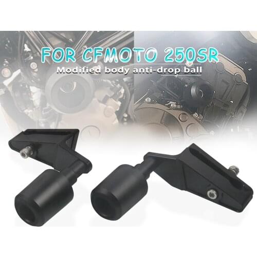 High Quality For CFMOTO CF MOTO 250SR 250 SR Motorcycle CNC Falling Protection Frame Slider Fairing Guard Crash Pad Protector