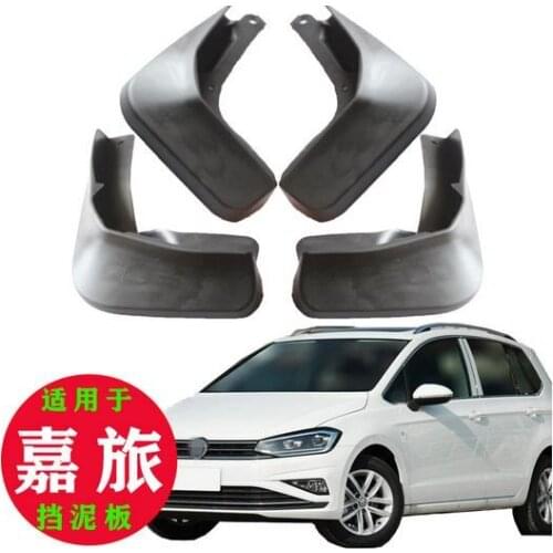 4pcs specia for Volkswagen Golf Sportsvan 2018 2019 AUTO Mudguards car fender Mud Flaps Mudflaps