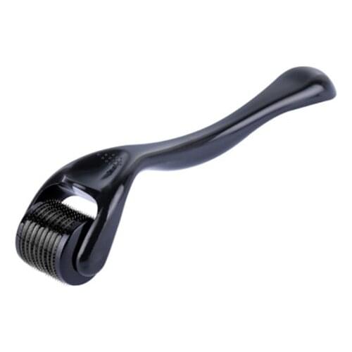 540 Beard Growth Roller for Men Black Titanium For Hair Growth Mesoroller For Face Machine Skin Care Microneedle Roller
