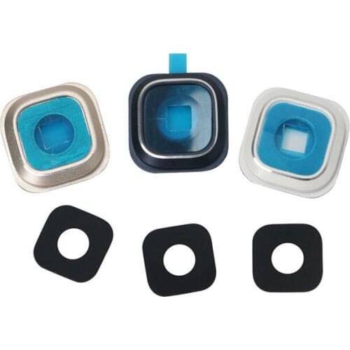 For Samsung Galaxy Note 5 SM-N920F N920F N920 Original Mobile Phone Housing Back Camera Glass Lens Case With Adhesive