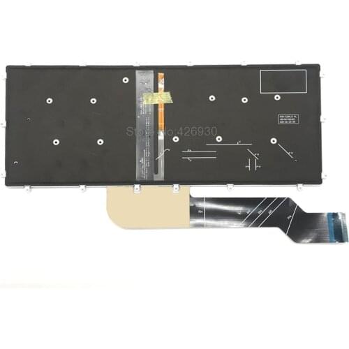 Laptop Backlit NE Keyboard For DELL For Inspiron 5368 5378 7375 7460 5568 7560 7569 7572 5370 7370 7373 7573 Nordic new