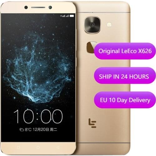 Original Letv LeEco Le S3 X626 Mobile Phone 5.5" 4GB RAM 32GB ROM Helio X20 Deca Core 16.0MP Android 6.0 Fingerprint Smartphone