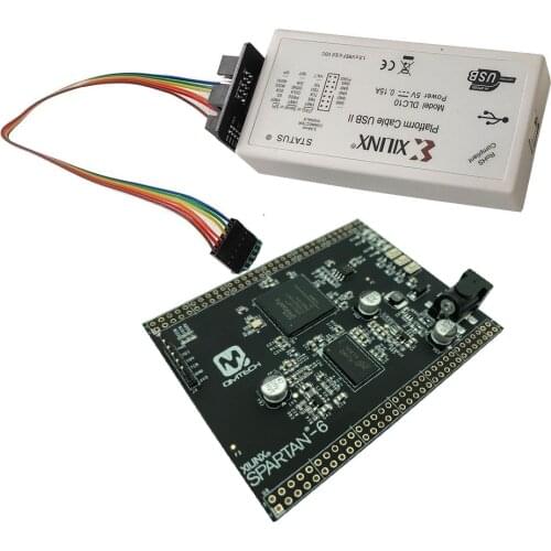 XILINX Spartan-6 Spartan6 FPGA Development Board 32MB SDRAM Micron MT48LC16M16A2 XC6SLX16 Core Board with DLC10 Xilinx Download