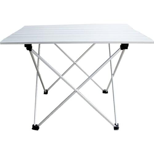 Small Folding Camping Table Portable Beach Table - Collapsible Foldable Picnic Table in a Bag