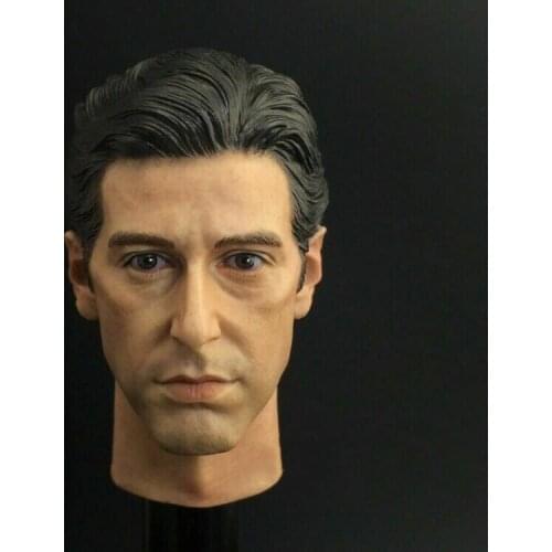 1:6 Scale Al Pacino Head Sculpt The Godfather For 12" Male Doll