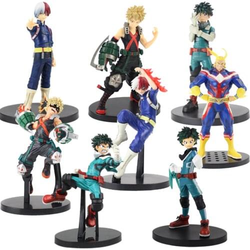 My Hero Academia DXF Figure Midoriya Izuku Bakugou Katsuki Boku no Hero Academia Collection Model Figurals Toy Gift 15cm