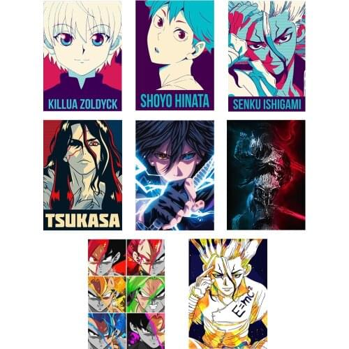 New Anime Dr Stone Iron on patches Haikyuu printing for clothes ARTORIAS DARK SOULS thermo-stickers for children