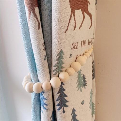 New Design Handmade Curtain Tie Rings Curtain Tiebacks