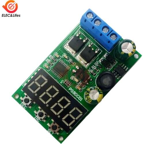 PS9DC01 DC 6-30V 15A Battery Discharge Protection Module Multipurpose Battery Discharge Protector for Lead-acid Lithium Battery