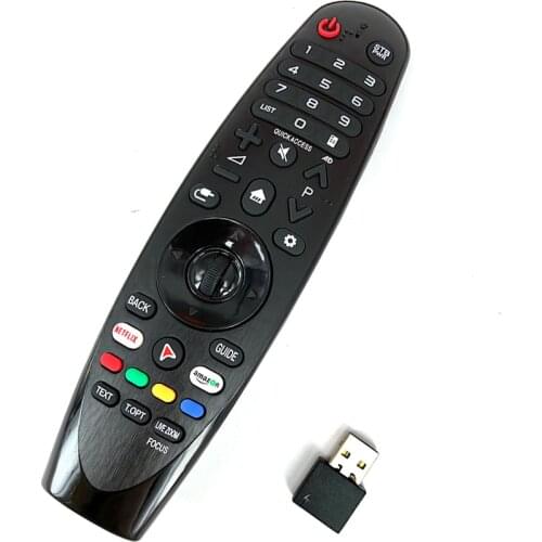 AM-HR18BA New Replacement Remote Control For LG AI ThinQ Smart TVs UK6200 UK6300 LK5990PLE Replace Magic Remote AN-MR18BA