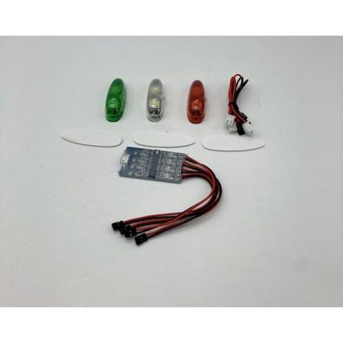 QT Model Wireless Navigation LED Position Light for RC Airplane Model