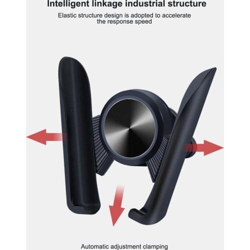 Universal Car Phone Holder For Mobile Phone Air Vent Mount Cradle Auto Air Vent Clip Stand Cell Phone GPS Holder