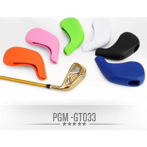 1pcs PGM New Revolution Golf Club Head Cover Soft Durable Golf Club Protective Cover PU Leather Waterproof 6 Colors