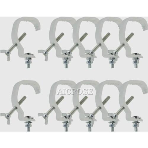 10pcs/lot Aluminum Lights hook LED PAR Hooks Profession Stage Equipment LED Stage Light Truss DJ Club Hanging Hook