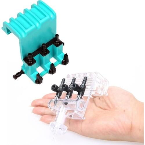 2/3/4/5 Way Aquarium Air Flow Control Split Valve Non-return Check Valve Fish Tank Diverter Splitter Air Pump Accessories