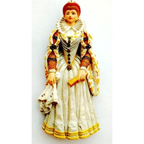 Handmade Painted Character Series High Quality Resin 3D Fridge Magnets Travel Souvenirs Refrigerator Magnetic Stickers