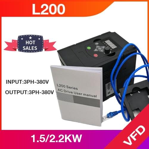 Angisy 1.5KW 380V 3-Phases Input And 380V 3-Phases Output Frequency Converter 60HZ to 50HZ