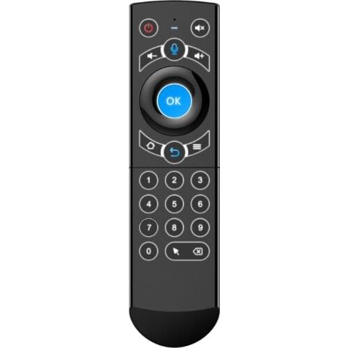 Backlit Voice Search Wireless Air Mouse IR Learning 2.4G Smart Remote Control Q7 for TV BOX VS G21 PRO G30S