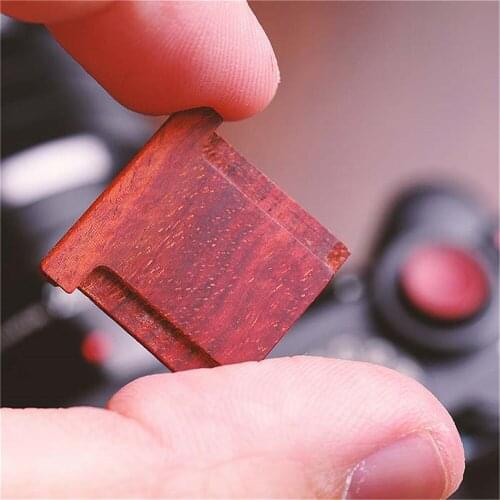 Wooden Wood Hot Shoe Cover For Fuji XH1 FujiFilm X H1