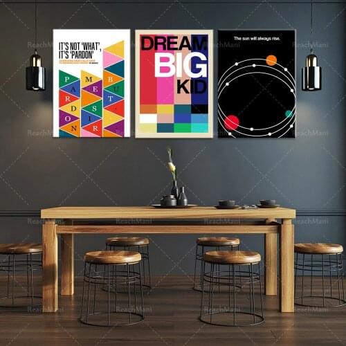 Dream Big Kid ART PRINT-The sun will rise forever Science Art Prints|Typography Art|Scandi Retro Inspiration Wall Decoration Ret