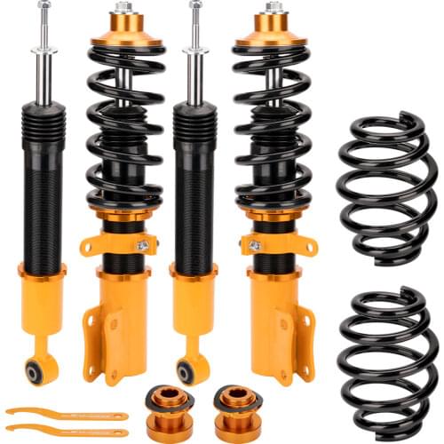 Non-adj Damper Coilover Suspension for Honda Fit 1st Gen USA Model 2007-2008 Adjustable Height Coilovers Lower Kit