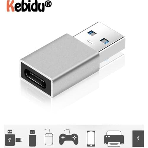 Mini USB Adapter External To Type C Female OTG Connector Adapter USB 3.0 Male USB C Cable USB 3.1 Type C Adapter For Macbook