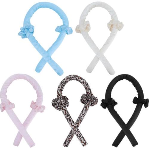 Heatless Curling Rod Headband Foam Sponge No Heat Hair Roller Curler DIY Hair Styling Tools