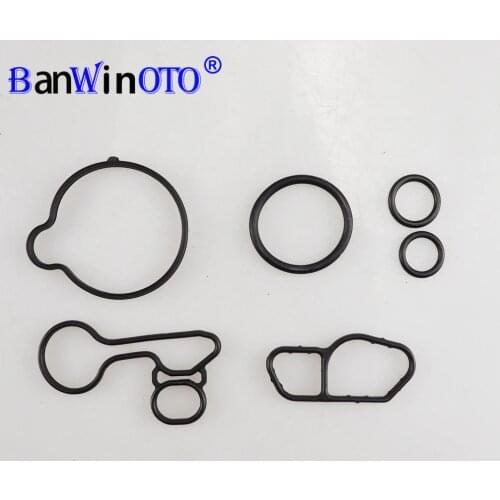1 Set Engine Oil Cooler Repair Kits Gaskets For Opel Astra J Chevrolet Cruze Sonic Trax Encore 55565385 55568539 55566784 XLB002