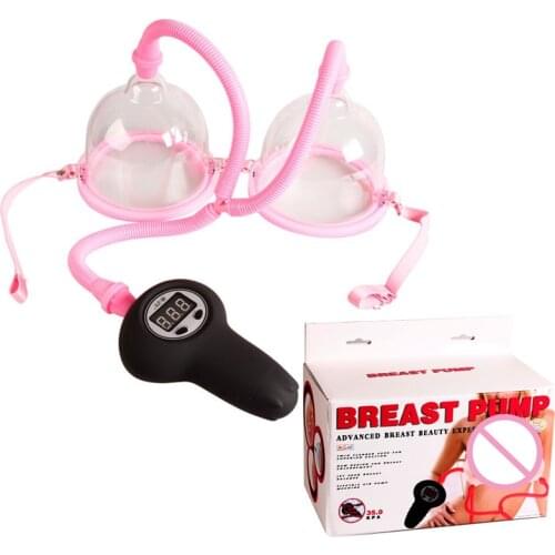 Sex Product Breast Massager Electric Suction Female Breast Pump Cup Physical Breast Enlargement Chest Enlarger for Women A1-3-37