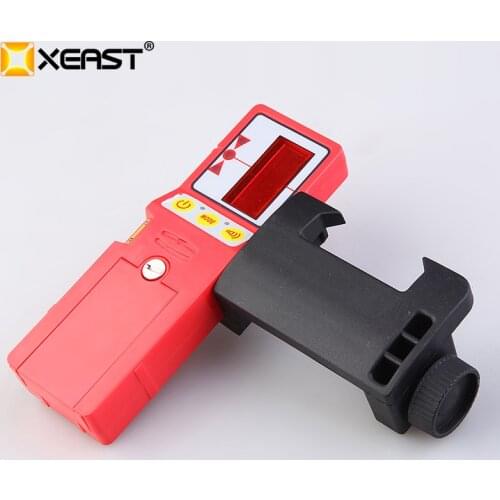 Outdoor Receiver for Laser Level and 635nm Self Leveling 5 Lines Level with Precision Detect Rotary Laser Signal 50M