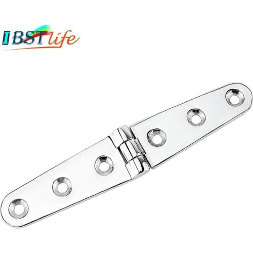 28*153mm Marine Grade 316 Stainless Steel Boat Cupboard Cabinet Door Butt Hinge Furniture Fitting cabin deck hinges Drawer Hinge