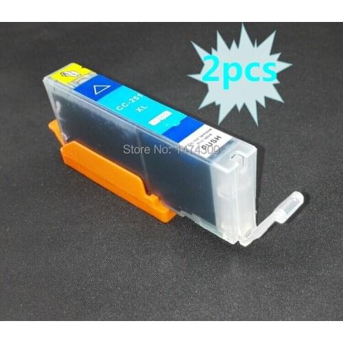 XIMO 2PCS of Compatible ink cartridge for CLI- 251XL CYAN ,FREE POSTAGE