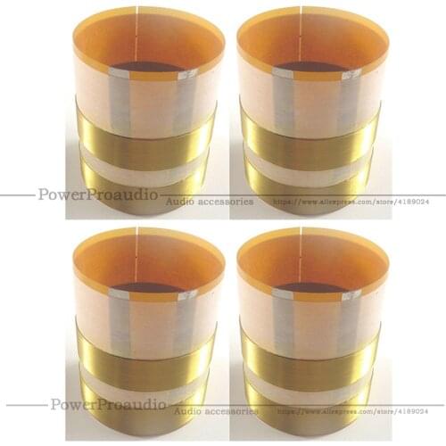 4pcs Quality Falt Aluminum wire voice coil For JBL 2262HPL,JBL 2265HPL,JBL 2268HPL ,JBL SRX voice coil 8 ohms