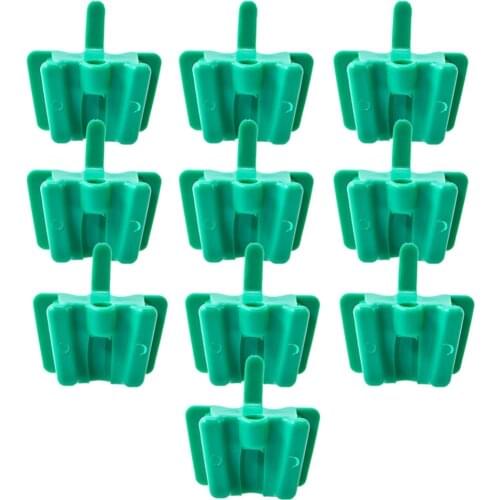 10pcs Dental Occlusal Pad with Suction Tip New Dental Silicone Mouth Opener Support Holding Saliva Ejector Suction Tip Intraoral