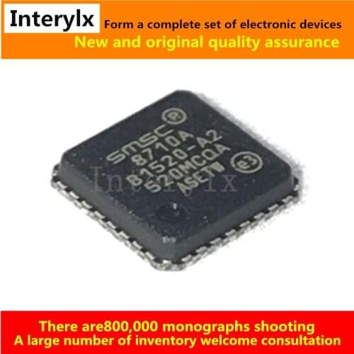 100% NEW LAN8710A-EZC-TR LAN8710A 8710A QFN32 Ethernet Chip