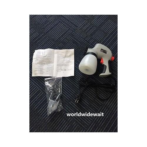 220V Electric Spray Paint Gun With Barrel 800ml For Wall Car Industrial Painting