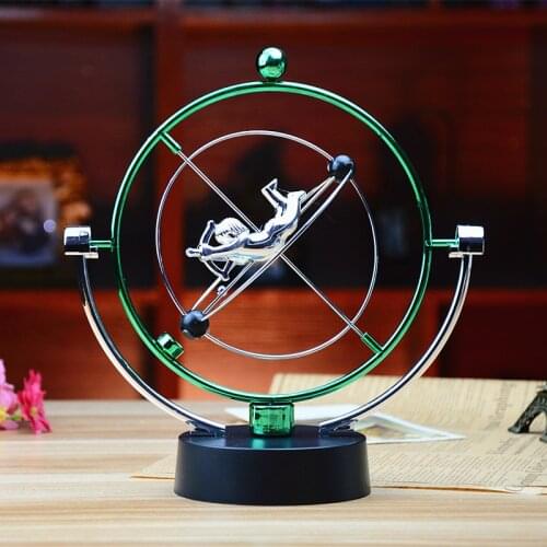 Cupid Archery Celestial Motion Track Perpetual Instrument Home Kinetic Art Swing Ornaments Magnetic Pendulum Desk Decor Crafts