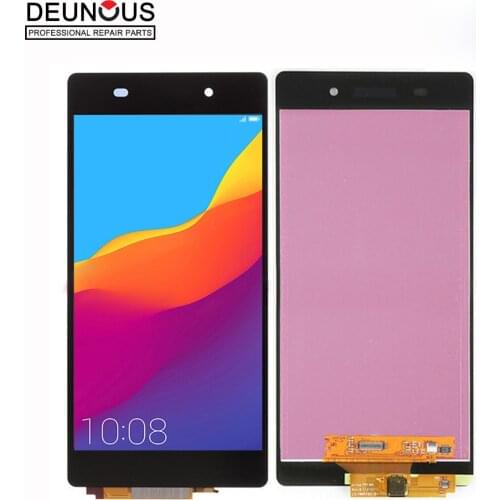 For Sony Xperia Z2 LCD L50W D6502 D6503 Display Touch Screen Digitizer For Sony Z2 Display Assembly Replacement with Frame